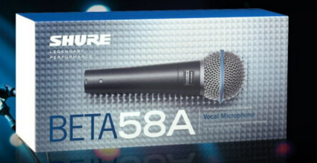 SHURE BETA58A MICROPHONE