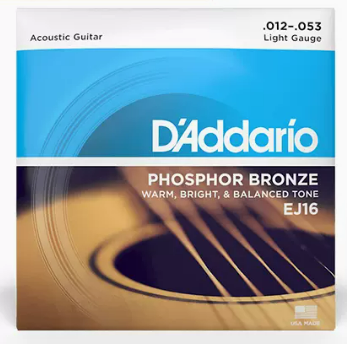 DADDARIO ACOUSITC GUITAR STRINGS