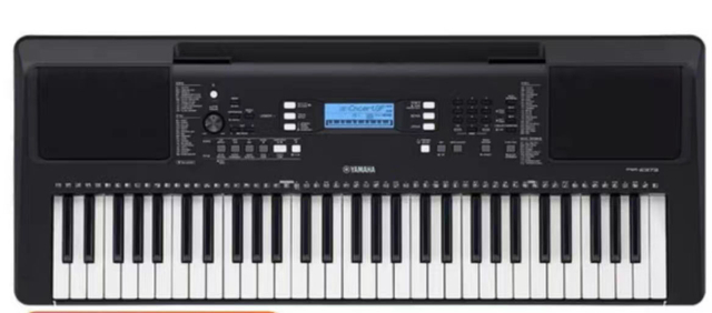 YAMAHA E373 61-KEY TEACHING ELECTRONIC KEYBOARD