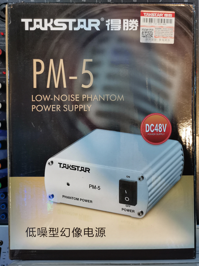 TAKSTAR PM-5 PHANTOM POWER