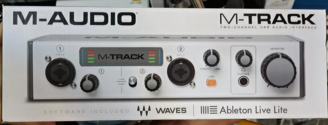 M-AUDIO M-TRACK SOUND CARD