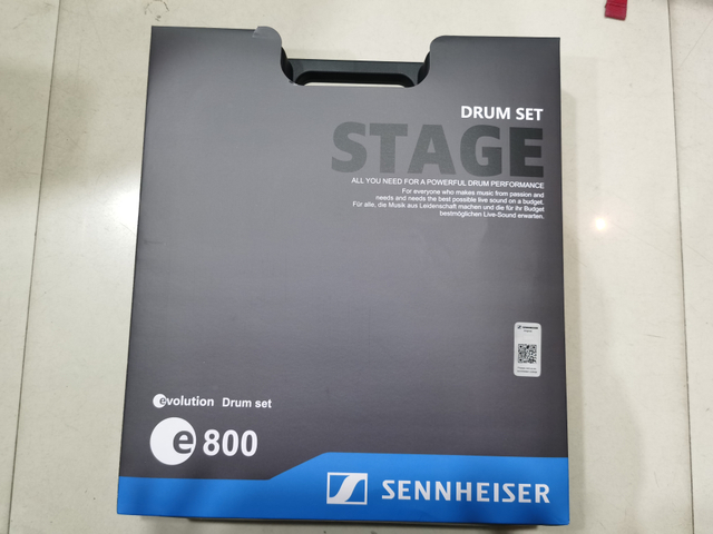 SENNHEISER e800 drum mic 7pc
