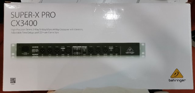 BEHRINGER SUPER-X PRO CX3400 MIXER