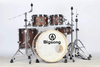 Bigsong Professional Five Drums Dark wood color