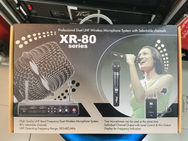 XR-80 wireless mic 2pc