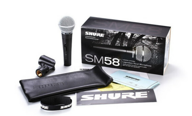 SHURE SM58 MICROPHONE