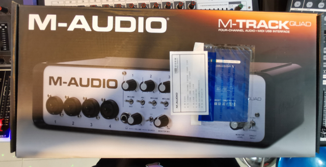 M-AUDIO QUAD SOUND CARD