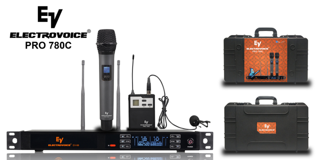 EV PRO-780C 2MIC WIRELESS MIC