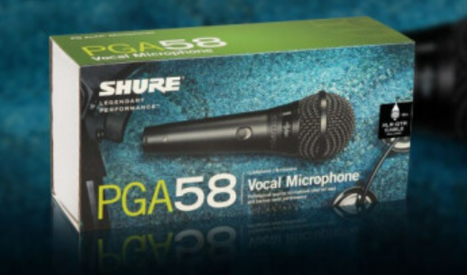 SHURE PGA58 MICROPHONE