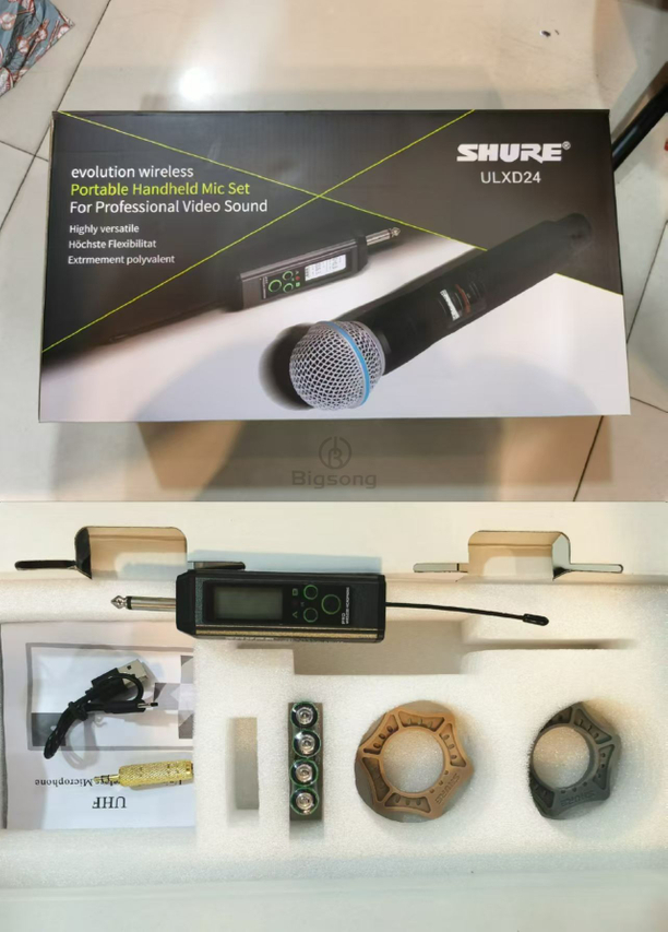 SHUER ULXD24 WIRELESS MIC 
